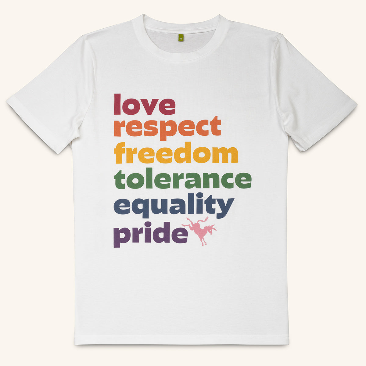 Organic cotton PRIDE t-shirt