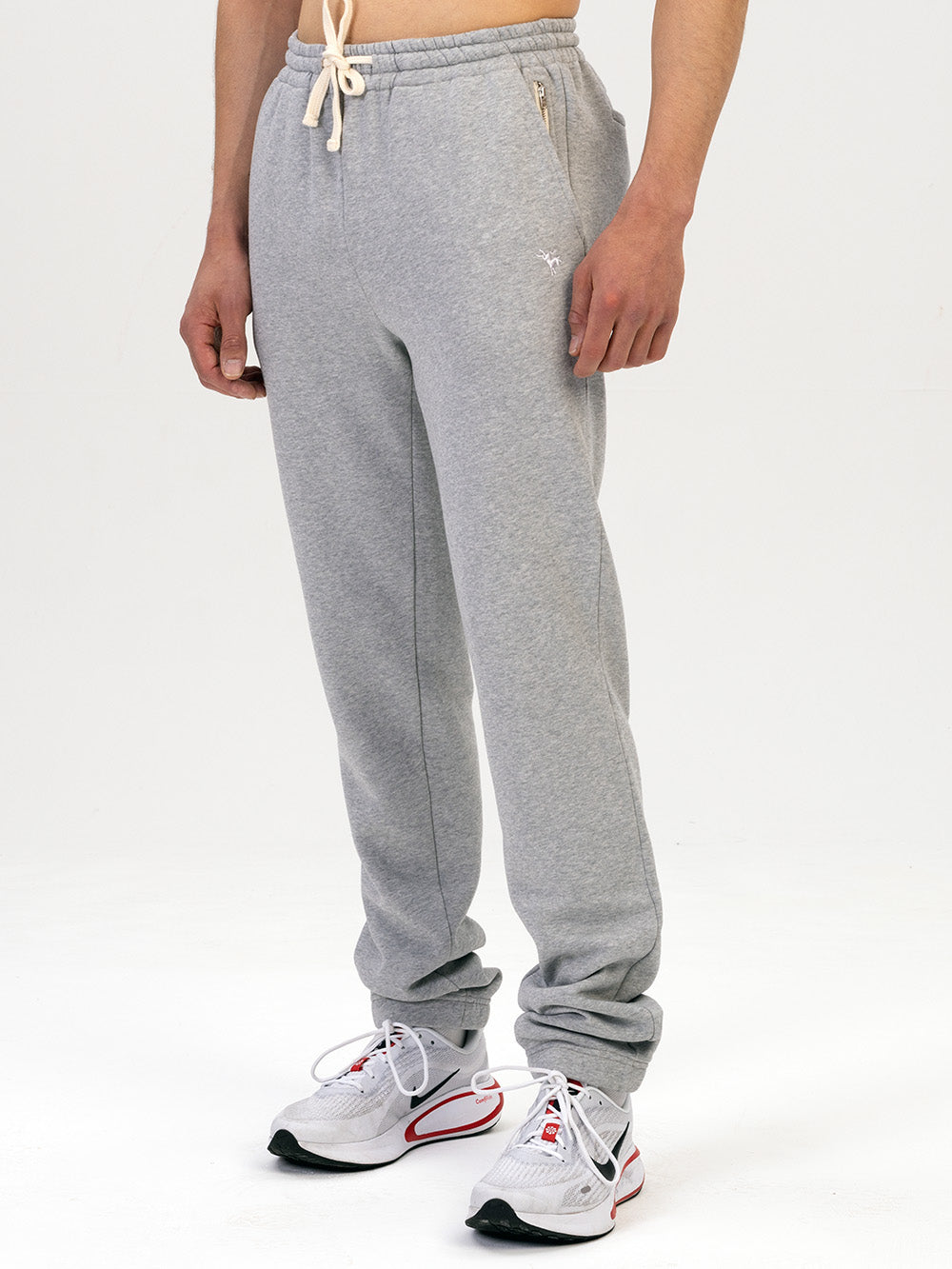 grey organic cotton joggers