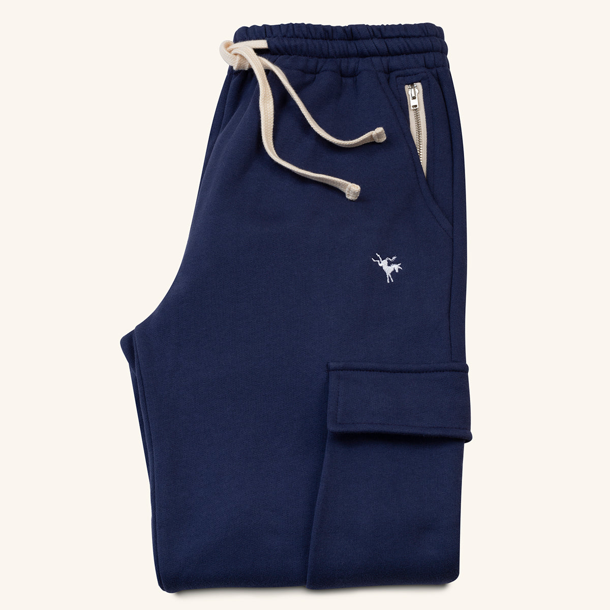 KAS originals navy organic cotton joggers